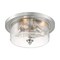 Nuvo Fixture, Flush, 3-Light, Incandescent, 60W, 120V, A19, Medium Base, Length: 15.00 60/7191 - alternate 1